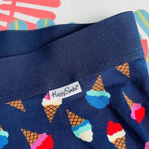 NWOT Happy Socks Men’s Ice Cream Trunks Boxers Small - Picture 5 of 8